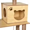 PawHut Katzenbaum im modernen Design mit Kratzstämmen, Produktbild-Vorschau 7
