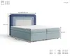 MOEBLO Boxspringbett, Polsterbett Kontinentalbett, Produktbild-Vorschau 9