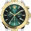 Versace VEV602023 Signature Chronograph zielony złoty Podgląd zdjęcia produktu 7
