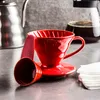 Coffee Dripper V60 01 Ceramic red VDC-01R / Bestbrew Produktbild-Vorschau 3