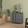HOMCOM Schubladenschrank 7 faltbare Stoffschublade Produktbild-Vorschau 2