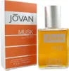 A product shot of Jovan Musk for Men Aftershave Cologne and its packaging. Náhľad obrázku produktu