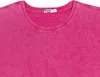 Oversize T-Shirt Uni – Größe XL – Fuchsia – 100% Baumwolle Produktbild-Vorschau 3