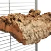 Kork-Sitzbrett XL Papageien ca. 25 x 15 cm mit Metallteilen Produktbild-Vorschau 5