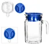 2x KORA Kühlschrankkrug mit Deckel blau 0,5L Henkel Produktbild-Vorschau 7