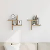 vidaXL Mensole da parete 2 pz. Rovere artigianale 38x12x38 Anteprima dell’immagine prodotto 3
