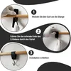 10 S-förmige Haken mit Lederschlaufe,als Kleider-und Produktbild-Vorschau 4