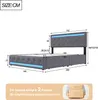 Letto imbottito ProximaX 140x190cm con funzione di carico, Anteprima dell’immagine prodotto 6