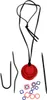 KnitPro magnetische Lederbändchen-Kette  Cherry Berry - Produktbild-Vorschau 1