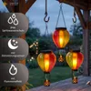 LED Solar Heißluftballon 3er-Set Solarleuchte hängend Produktbild-Vorschau 3