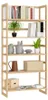 Casaria Scaffale da bagno in Legno 5 Ripiani Mobiletto da Anteprima dell’immagine prodotto 2