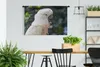 MuchoWow® Wandteppich Wandbehang Nahaufnahme eines weißen Produktbild-Vorschau 2