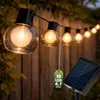 LUMILED Solárne reťazové osvetlenie do exteriéru 4,7 m, 10 Náhľad obrázku produktu 1