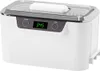 A white ultrasonic cleaner with a digital display and control buttons. Náhled obrázku produktu