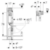 Modulo WC per cartongesso Geberit Duofix 111003001 Anteprima dell’immagine prodotto 2