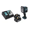 Makita DML 812 RG Akku LED Handstrahler Taschen Lampe 18 V Produktbild-Vorschau 2