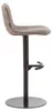 Bronx71 Barhocker Samt Jack taupe 60-82 cm Produktbild-Vorschau 18