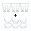 Klasique Doppelwandige Gläser Set – 6 Teegläser 300ml & 6 Produktbild-Vorschau 1