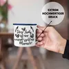 Trendation - Wunderschöne Mama Geschenk Emaille Tasse mit Produktbild-Vorschau 2