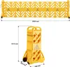 Wiltec Barrière de sécurité pliable en PE – 600 x 320-390 x Voir les images du produit 3