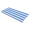 Coussin de banc étanche 100x40x5cm Bleu&Blanc pour chaises Voir les images du produit 1