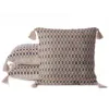 Boho-Kissenbezug 45x45 cm Creme Produktbild-Vorschau 3