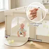 Grote babyren – 120 x 180 cm, geschikt voor 2 kinderen, met Productafbeelding-voorbeeld 3