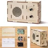 DIY Holz Radio Bausatz 3D FM-AM Radio zum Selbstbauen Produktbild-Vorschau 4