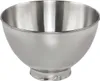 A close-up studio shot of a stainless steel mixing bowl. Podgląd zdjęcia produktu