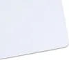 A close-up view of a white metal strip with rounded corners. Produktbild-Vorschau