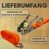 Spanngurt mit Ratsche und Haken | 35mm breit | 6m lang | Produktbild-Vorschau 4