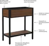 Dehner Hochbeet Houston, schmales Balkonhochbeet, 87 x 76 x Produktbild-Vorschau 2