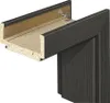 Pertura Komplettzarge CPL Masera Grau 198,5x61,0x12 cm Produktbild-Vorschau 1