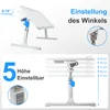 Laptoptisch Tisch Laptop Bett Laptopständer Tablett mit Produktbild-Vorschau 2