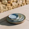 Provencelia Keramik Untersetzer Base r Silber, Ø24 x H5 cm, Produktbild-Vorschau 3