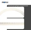 ProfileXXL PVC Eckwinkel, Eckprofil, Rund, Kantenschutz Produktbild-Vorschau 3
