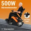 Elektrorollstuhl faltbar mit Joystick, Faltrollstuhl für Produktbild-Vorschau 5