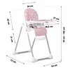 Chaise d'allaitement Ricokids Tulo rose Voir les images du produit 15