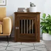 vidaXL Gabbia per cani in stile arredamento in rovere Anteprima dell’immagine prodotto 3