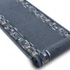 TAPIS DE COULOIR ANTIDÉRAPANT BOMBAY gris 80cm gris 80x140 Voir les images du produit 2