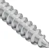 vidaXL Skrutka do dreva 12 ks Strieborná 9,8 x 53 mm Oceľ Náhľad obrázku produktu 4