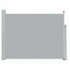 vidaXL Tenda laterale estensibile 140×500 cm Grigio Anteprima dell’immagine prodotto 9