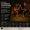 Luca Lighting LED záhradná zástrčka neónová hviezda 102 cm Náhľad obrázku produktu 14