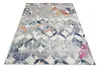 Tapis ras ras multicolore Abstrait Chambre Salon Moderne Voir les images du produit 7