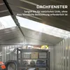 Outsunny Verzinkter Stahl Gerätehaus 4,9m² 277x195x192cm Produktbild-Vorschau 4