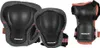 Powerslide Schutzset Für Damen Schwarz M Damen Schwarz M Produktbild-Vorschau 1