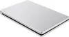 A silver external hard drive is shown from a slightly elevated angle against a white background. Produktbild-Vorschau