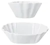 6x Fritta Pommesschale oval weiß Currywurst-Schale Produktbild-Vorschau 3