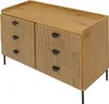 Kommode HWC-O39, Highboard Schrank, 6 Schubladen Melamin Produktbild-Vorschau 15