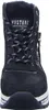 Front view of a black boot. Anteprima dell’immagine prodotto